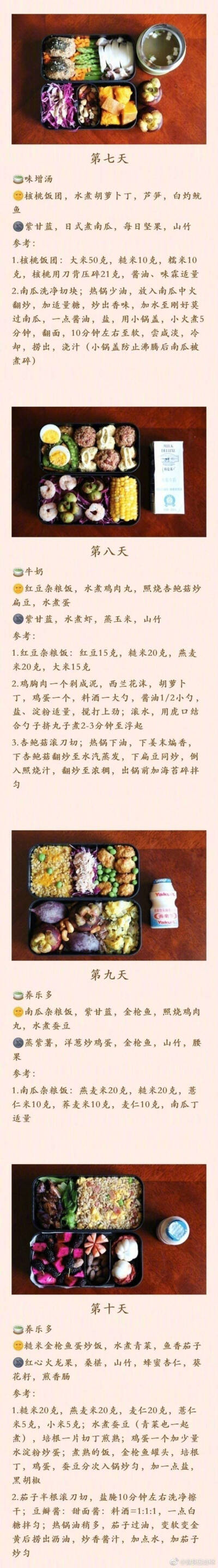 这份减脂餐食谱你一定要收下 食材和做法非常详细 一个月不重样的 颜值也炒鸡高哦