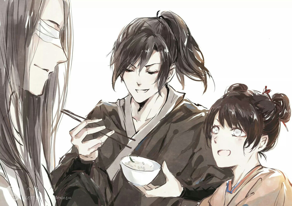 薛洋，晓星尘，魔道祖师
道长，一起做饭吧！
#作者看水印，侵删致歉#