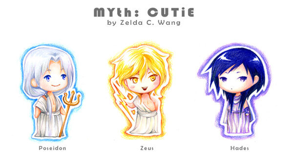 波塞冬，宙斯，哈迪斯