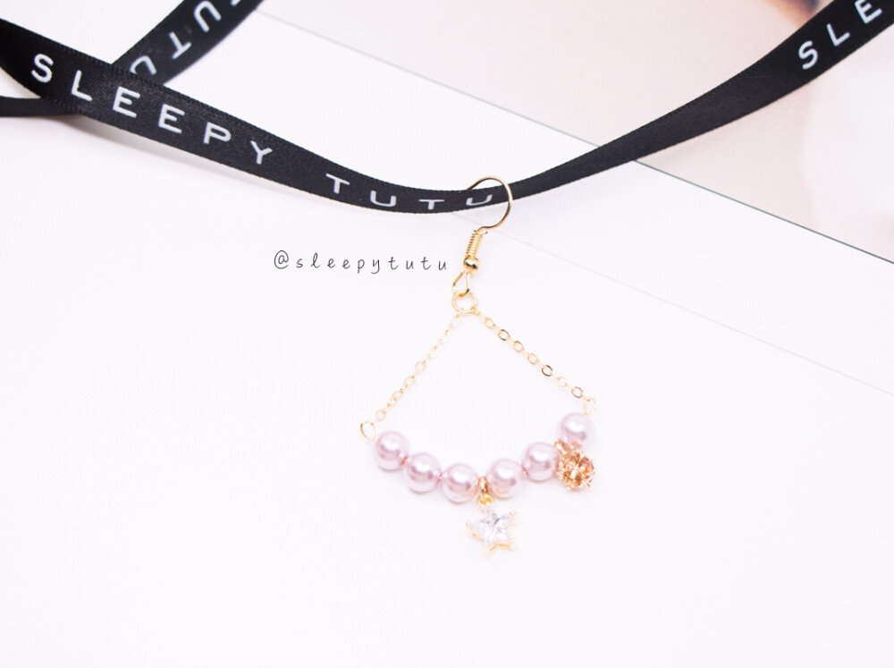 古风珍珠步摇款耳坠