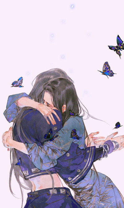 伊吹五月画的代岚和唐遥