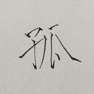 emm写数学作业写到一半在草稿本上瞎写的不知道是不是瘦金体？