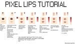 How i pixel lips by decomposing-lotus