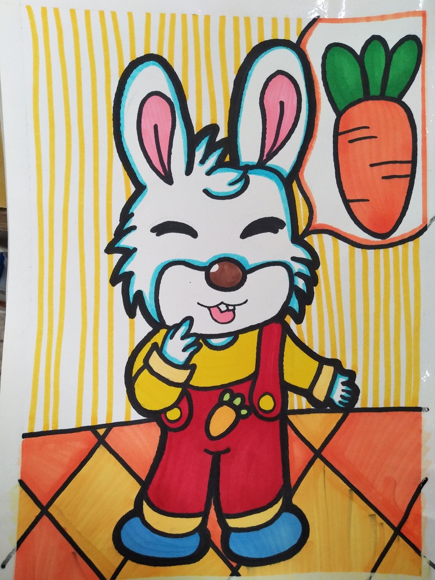 小兔子想吃萝卜――1