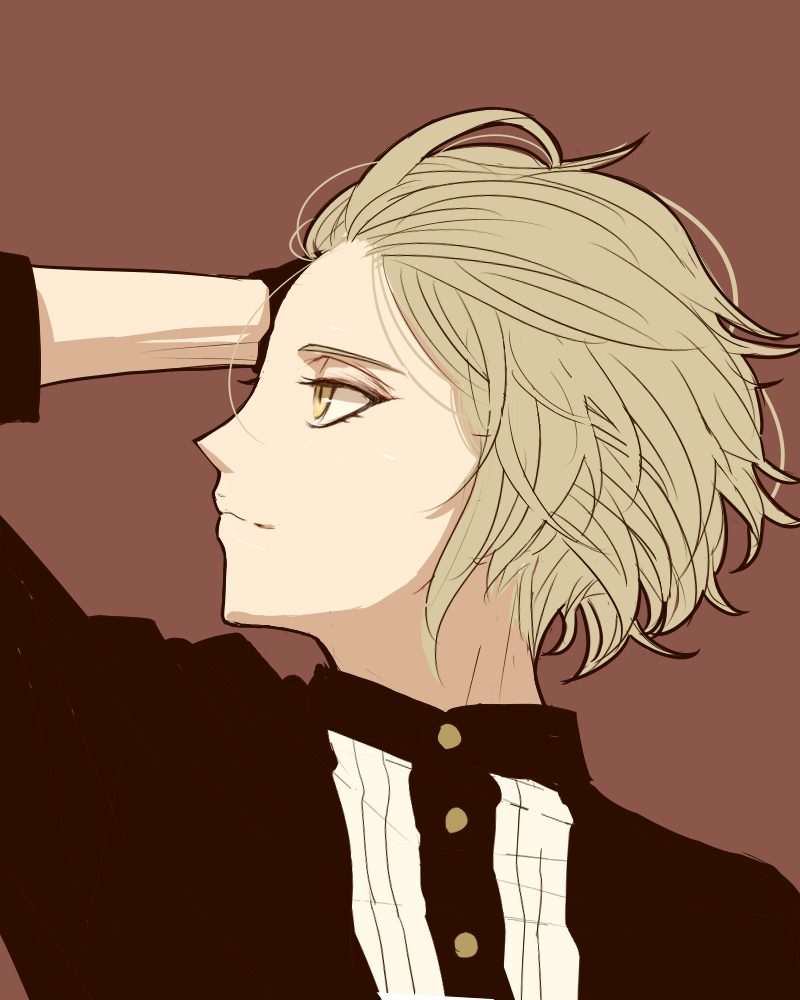 刀剑乱舞 刀剑男士 额头系列 髭切 绘师:優起(pixiv id=12104609) 本