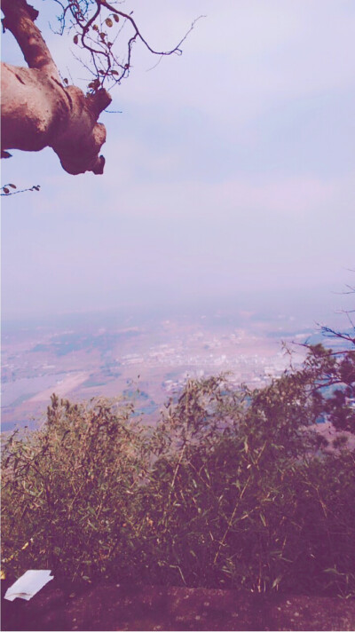 摄影/滤镜调色/照片持有者：虞鬼鬼♡
冠豸山 连城半景图