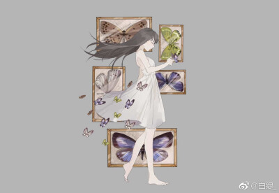 画师微博：白缇_