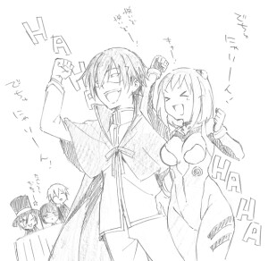 #妖狐×仆ss#
#青鬼院蜻蛉#小人村千野#