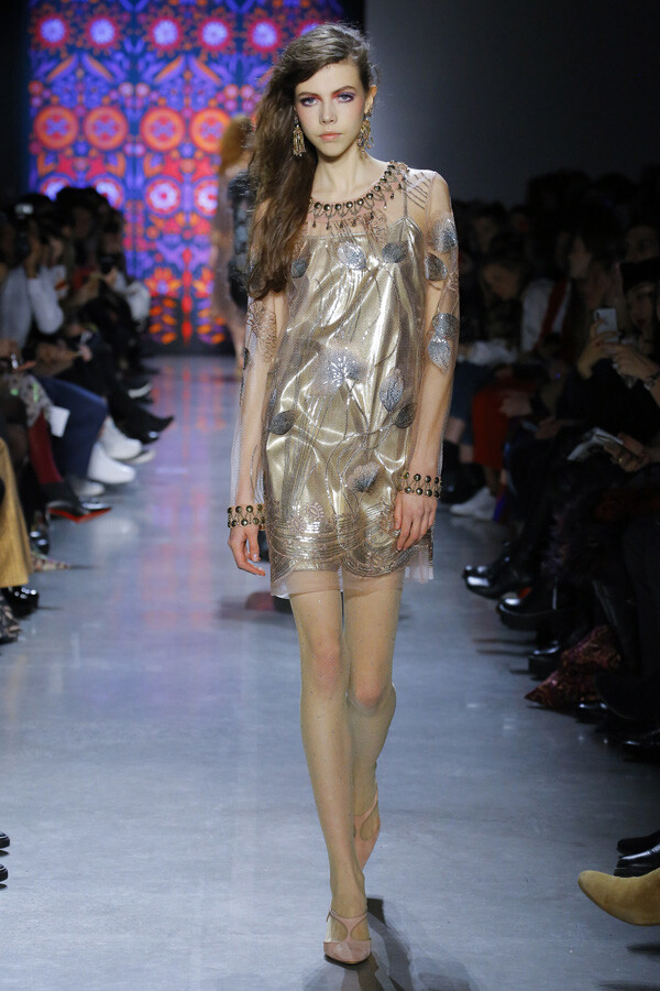 美国时尚品牌 anna sui 2018 秋冬高级成衣 本季系列