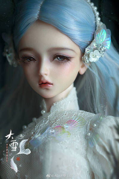 {二十四节气 大雪}日本 动漫 SD娃娃 BJD 玩具 人偶 美男 帅哥 壁纸 萌物 头像