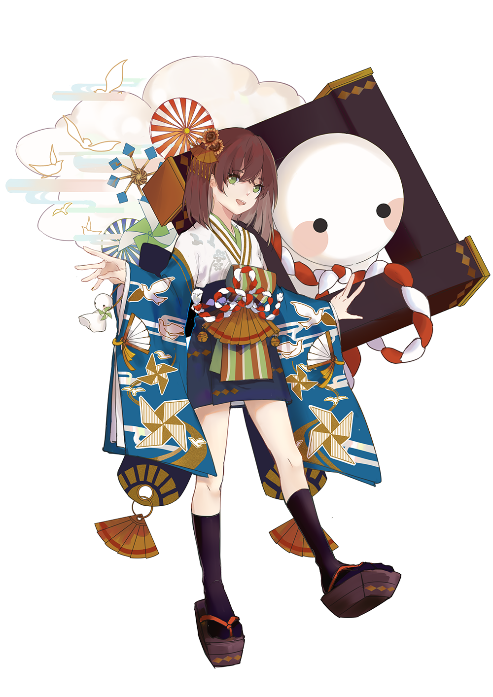 阴阳师日和坊清和飞莺byarumao