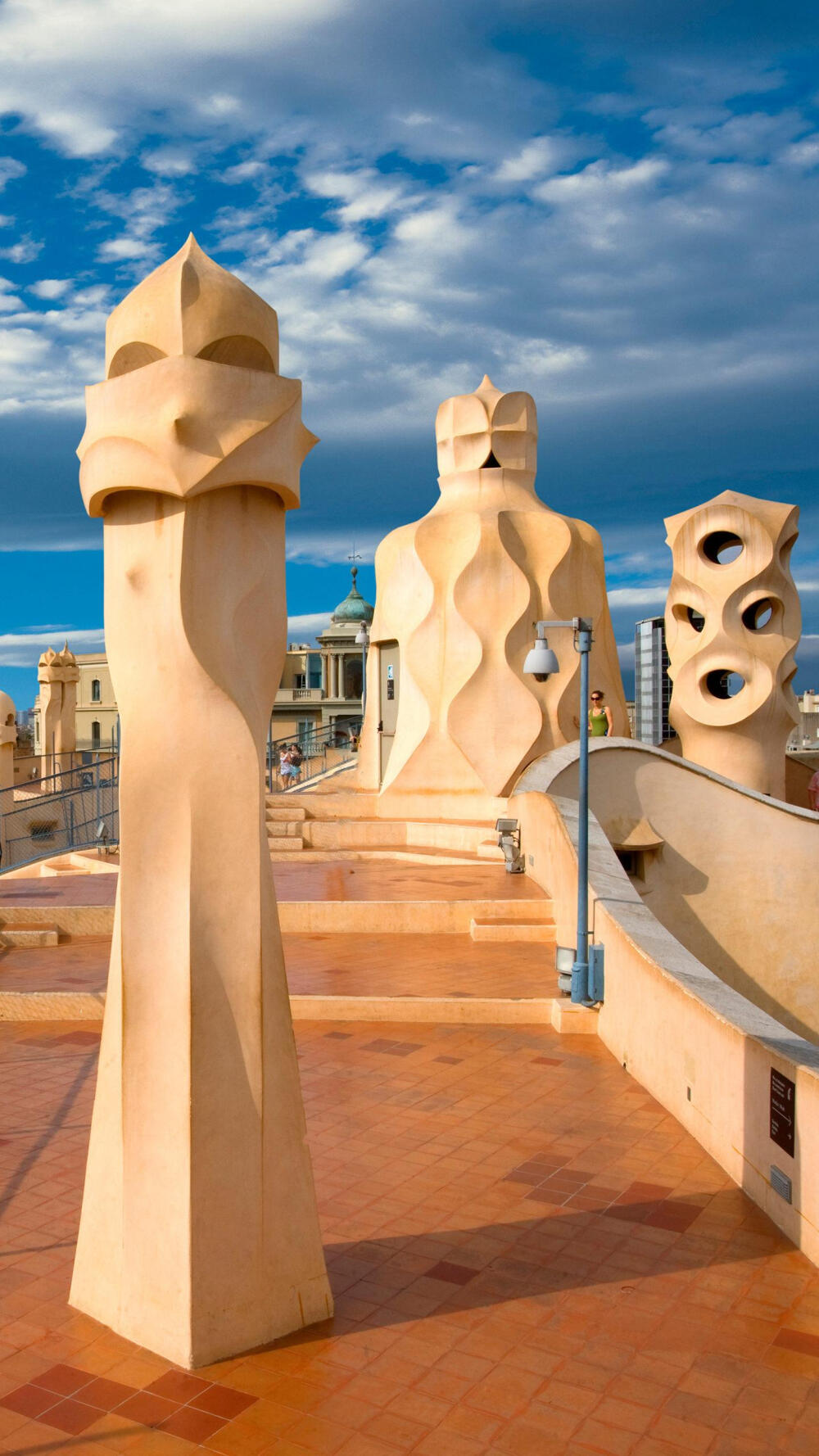 壁纸建筑巴塞罗那米拉之家