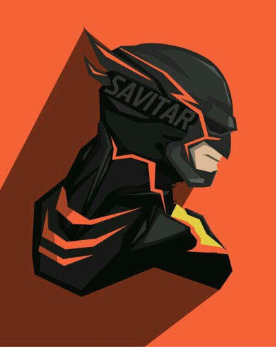 boss logic制作的英雄艺术头像