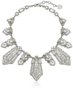 ben-amun jewelry art deco-inspired geometric necklace, 16