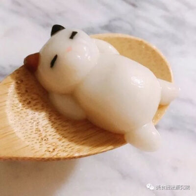 元宵节超级萌小汤圆，舍不得吃~