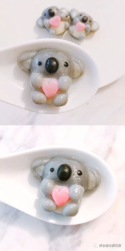 元宵节超级萌小汤圆，舍不得吃~