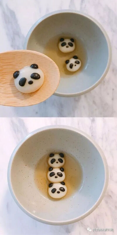 元宵节超级萌小汤圆，舍不得吃~