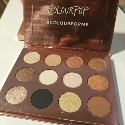 colorpop 眼影盘 I THINK I LOVE YOU