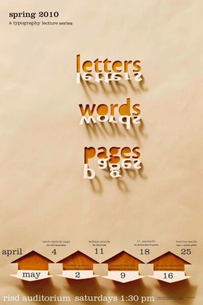 letters words pages