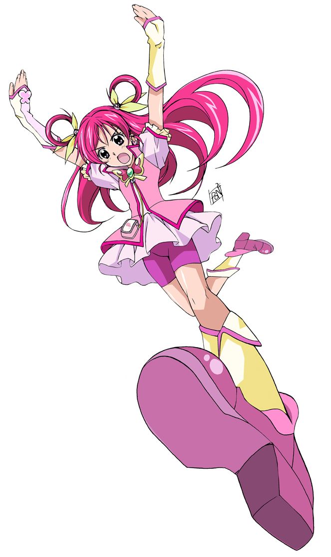 《yes!光之美少女5GoGo!》
梦原望 Cure Dream(梦天使)
变身口号: Precure Metamorphose，膨胀的梦想的力量
