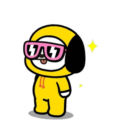 bt21 van koya rj shooky mang chimmy tata cooky