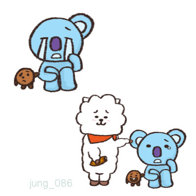 ©INS: jung_086
BT21
Van Koya RJ Shooky Mang Chimmy TATA Cooky