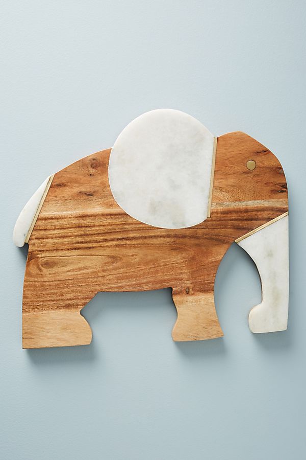 Slide View: 2: Elephant Cheese Board