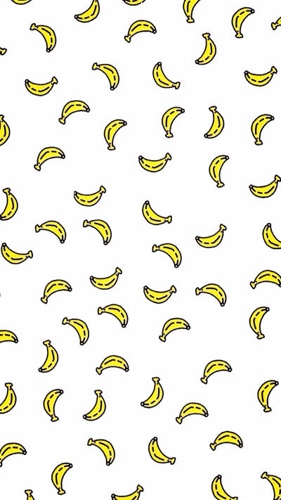 小香蕉水果背景