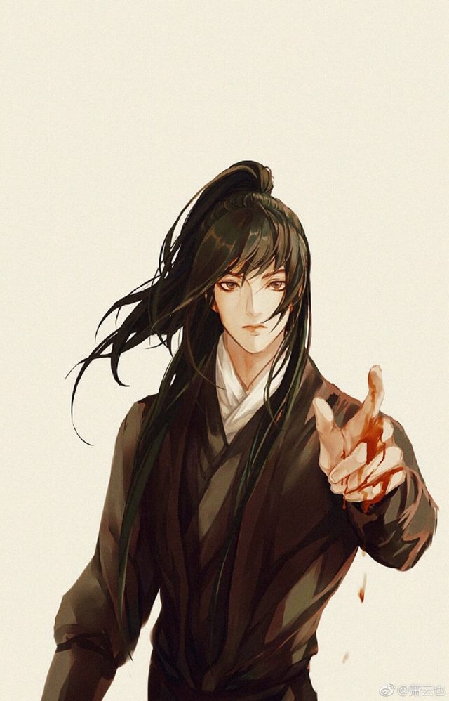 古风插画少年少女