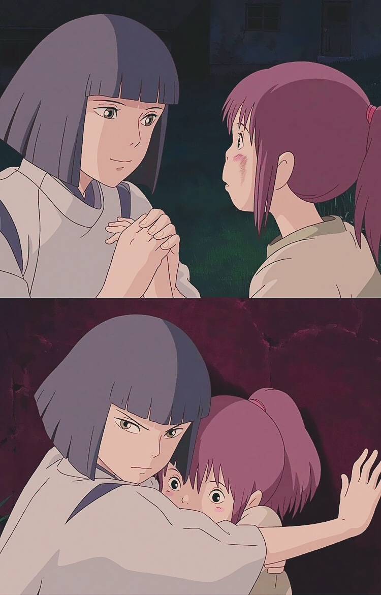 动漫拼接壁纸千与千寻仙女