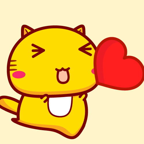 可爱哈咪猫情侣头像