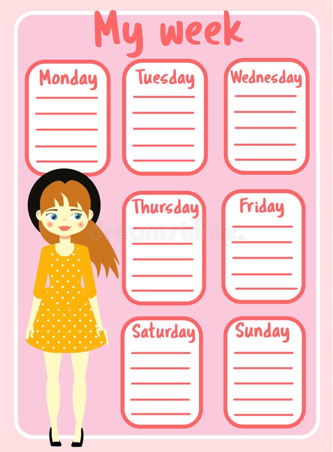 计划，week plan