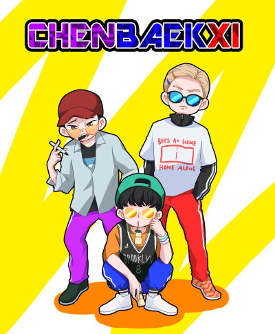 EXO-CBX 金钟大 边伯贤 秀珉 金珉锡 饭绘
cr Fanbook chii