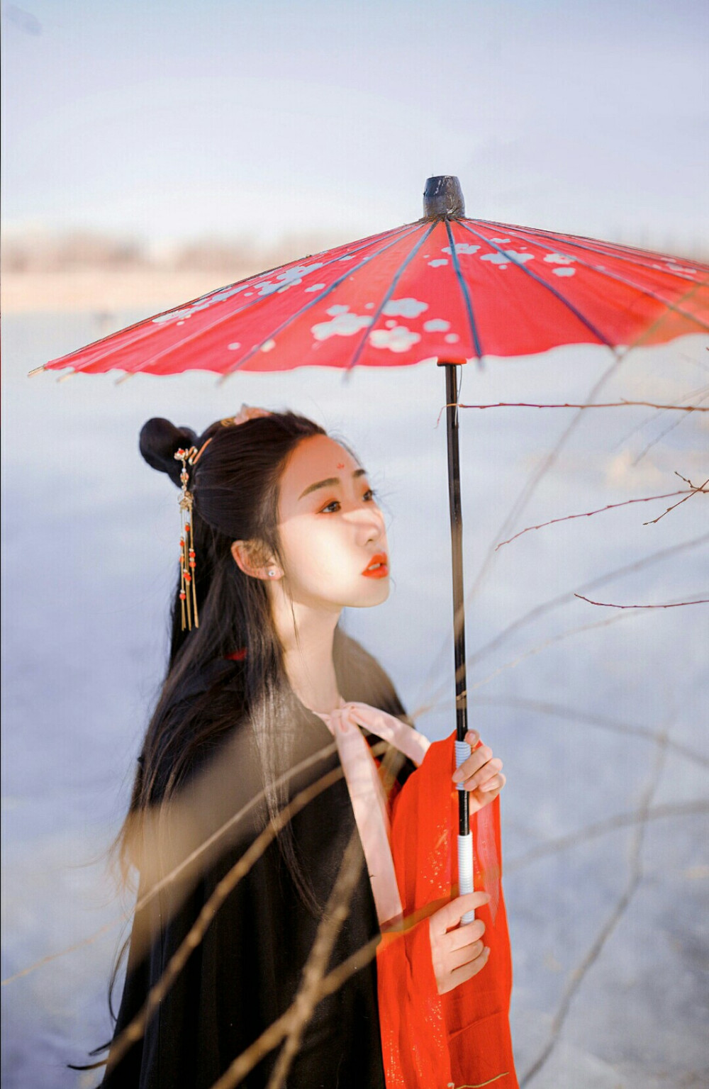 汉服
摄影 | 后期 | 造型：@森焱PHOTO
出镜|文案：客妹@鱼和熊掌的熊