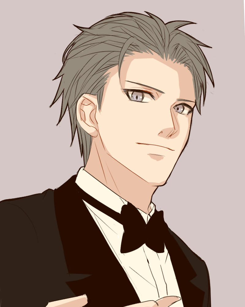 刀剑乱舞 刀剑男士 额头系列 压切长谷部 绘师:優起(pixiv id=