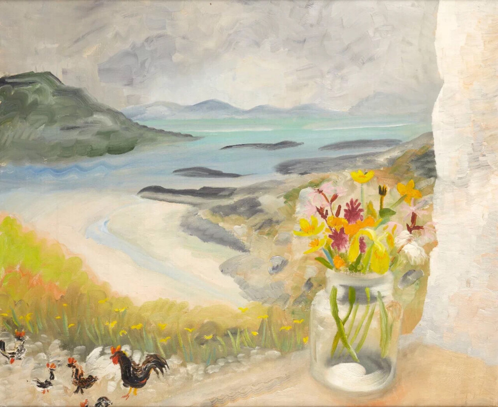 Winifred Nicholson[英国]
磨练你的才干，保持你的天真。
千里江山，心之所向 。