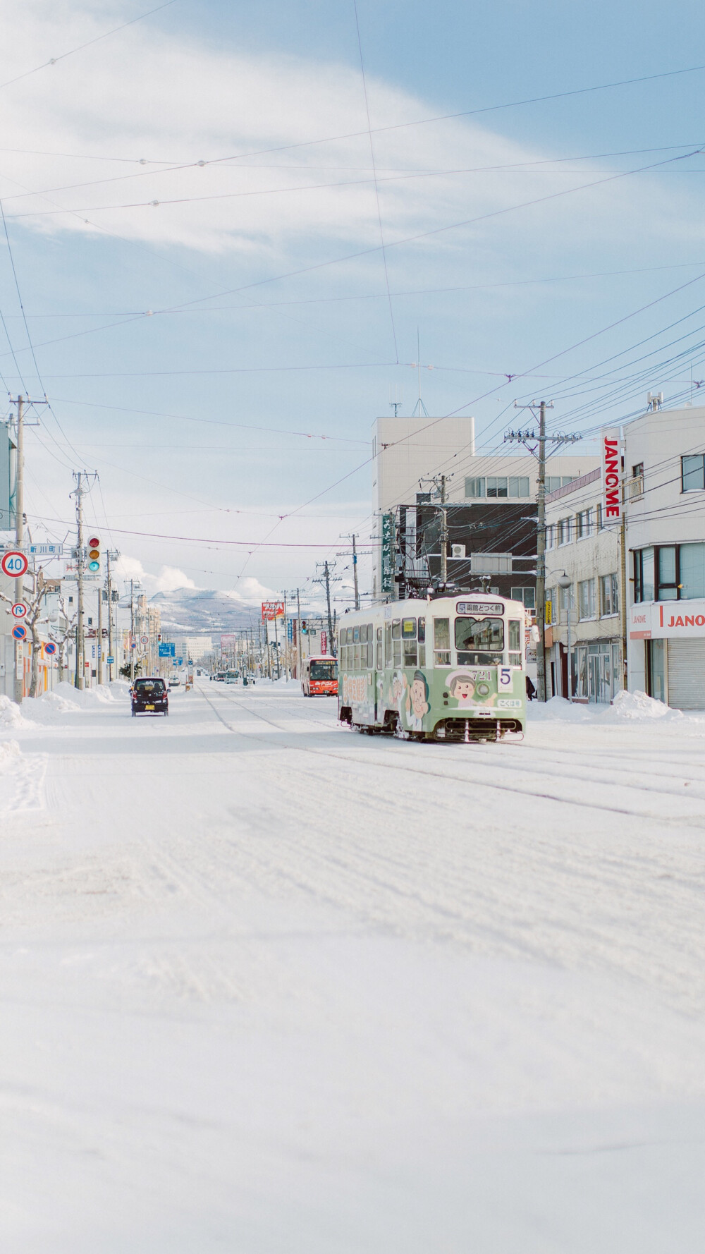 北海道 雪景 高清 壁纸