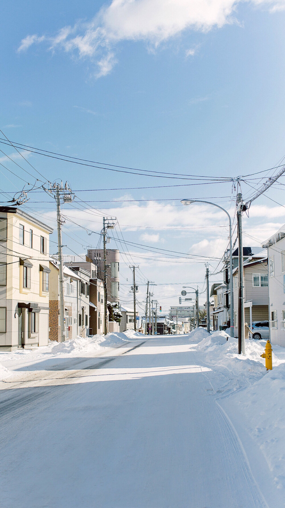 北海道 雪景 高清 壁纸