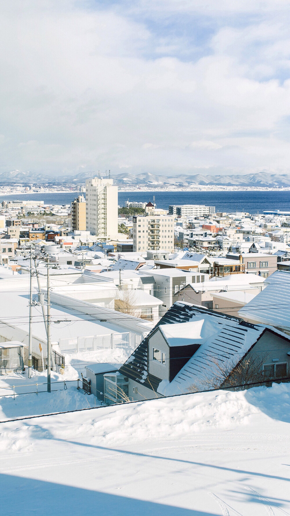 北海道 雪景 高清 壁纸