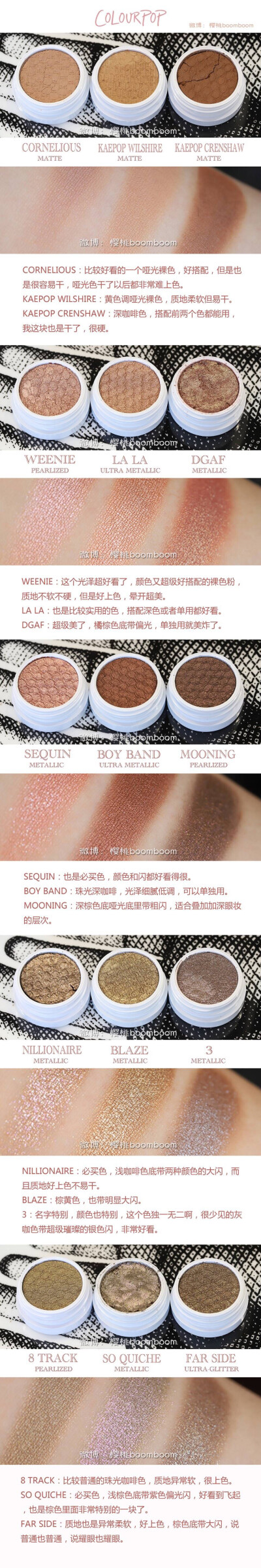 colourpop眼影