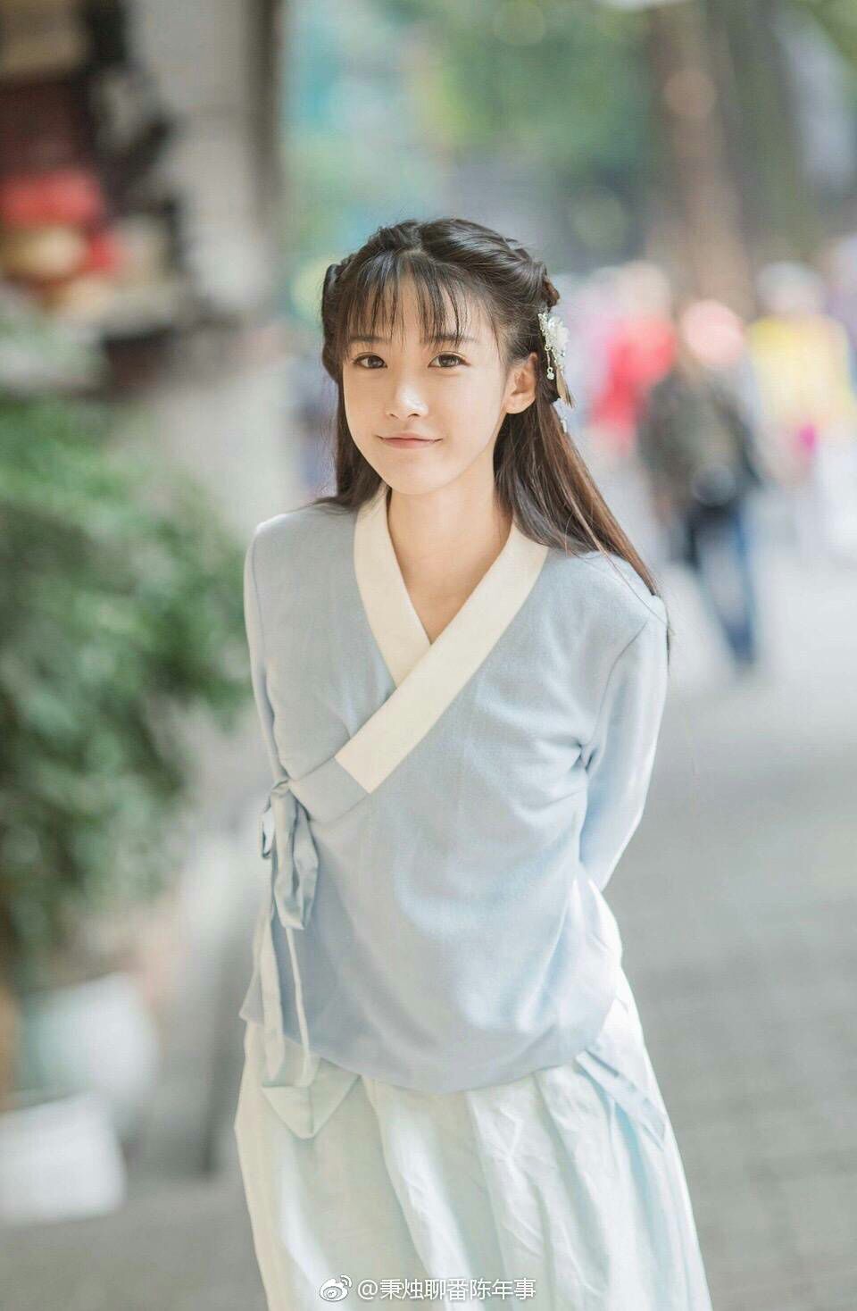 汉服 壁纸 少女 半藏森林