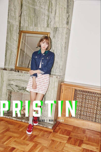 正式出道，专辑《Hi,Pristin》时期 --- Pristin是由林娜荣、金珉炅（Roa）、姜京元（Yuha）、郑银雨、姜睿彬（Rena）、周洁琼、金誉媛（Yehana）、裵成嬿、朴施妍、Kyla共10名成员组成