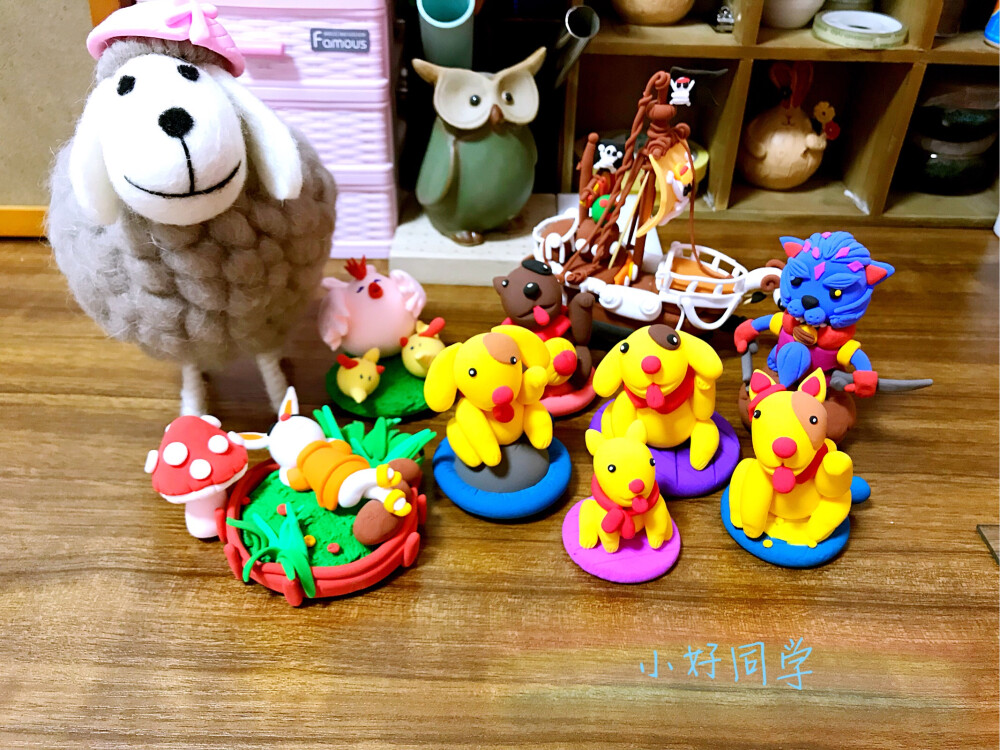 我的粘土作品