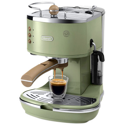 Delonghi/德龙 ECO310 半自动咖啡机家用 意式美式商用泵压式单头