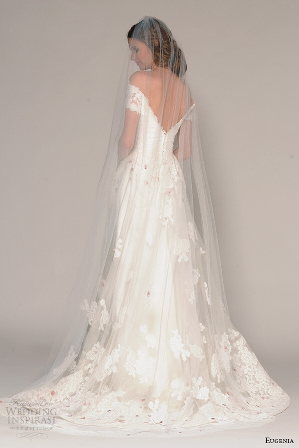 知名婚纱品牌 Eugenia Couture 2016秋冬婚纱系列LookBook 新季系列优雅的设计、精致的装饰，充满了童话般的浪漫～