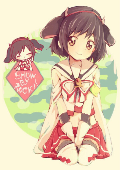 Show By Rock!!——【P站：51449986 | 画师：千石ゆめ ，有爱请给作者评分以示支持喔～源地址：http://t.cn/RLcBxDS】 筒隐月子喵