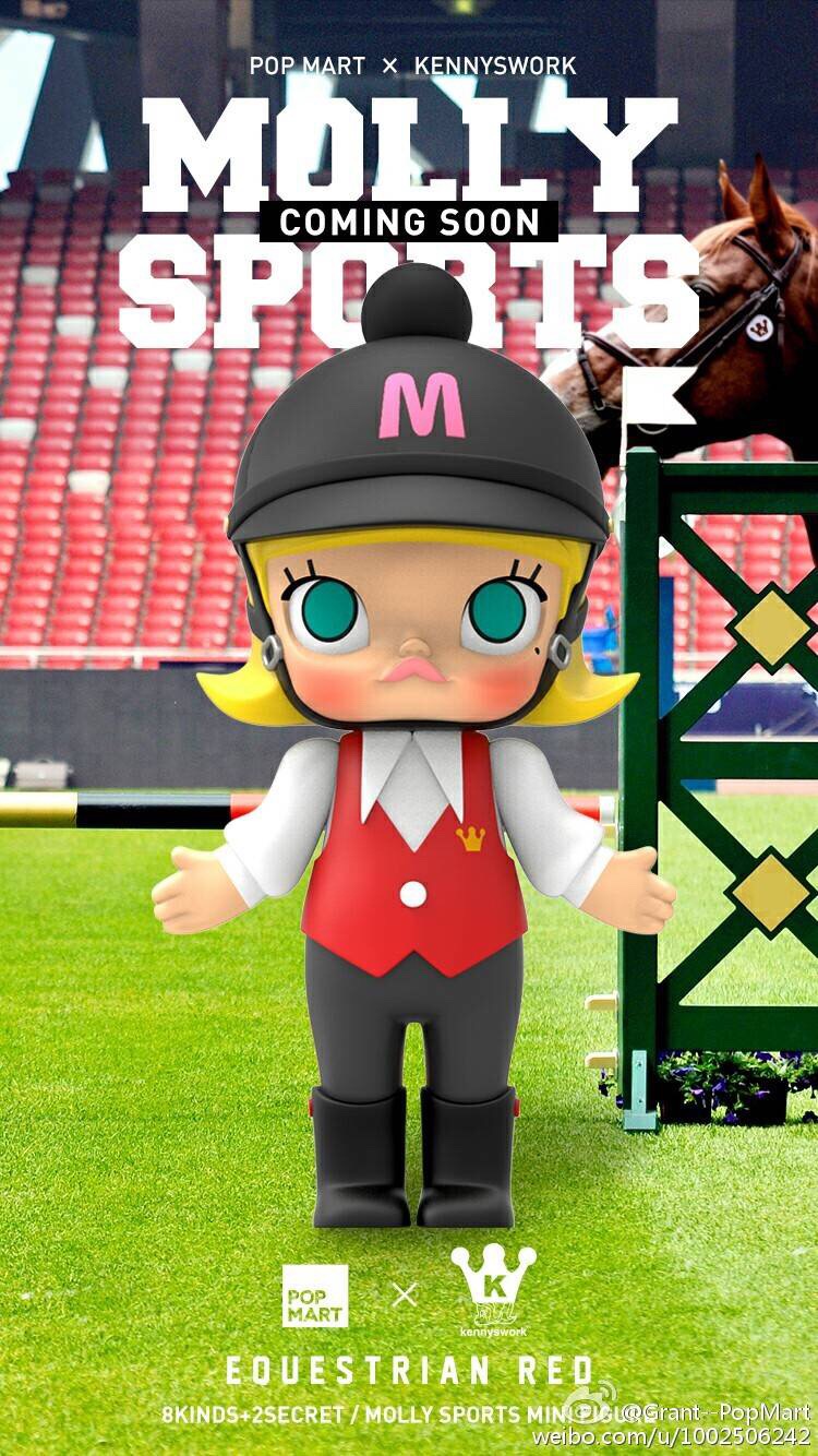 popmartkennysworkmolly运动系列
