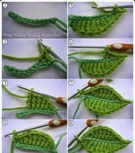 最简单的叶子织法图解图片