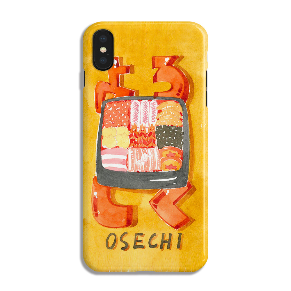 日式便当盒寿司饭团iPhoneX87plus6S磨砂透明苹果手机保护壳套