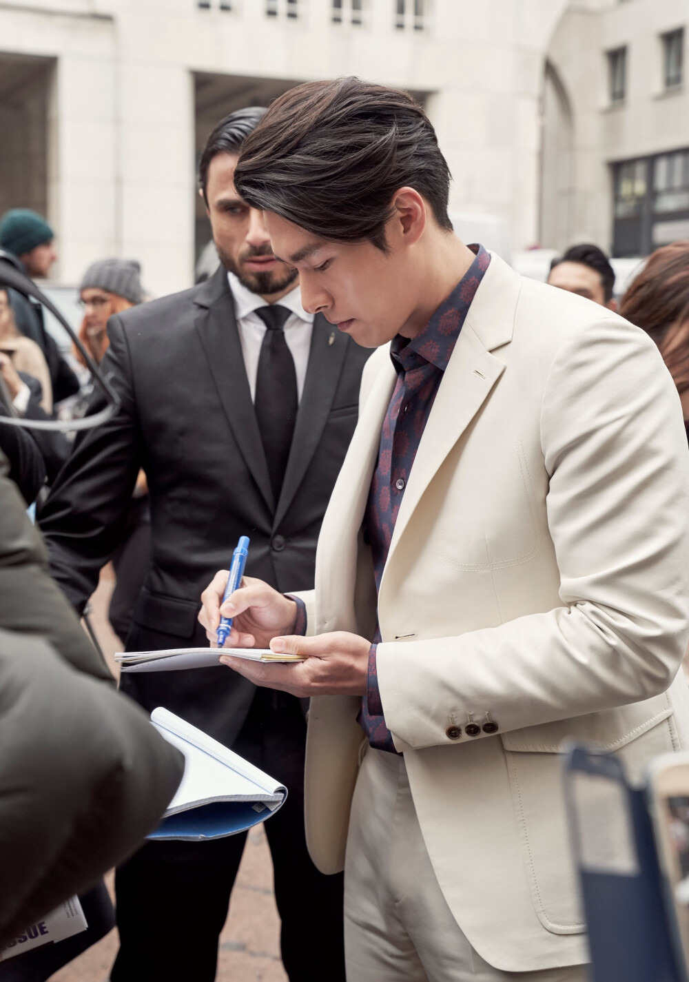 玄彬 salvatore ferragamo 2018米兰时装周